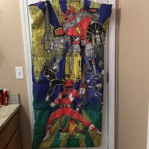🎁 Vintage Power Rangers Sleeping Bag